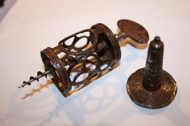 Early Mechanical Corkscrews from the 18th and Early 19th Centuries.